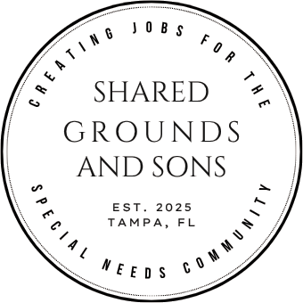 Shared Grounds and Sons logo